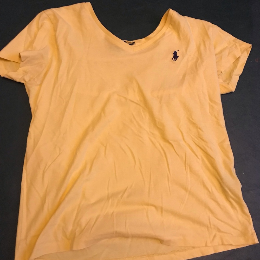 Yellow Ralph Lauren Sport Shirt